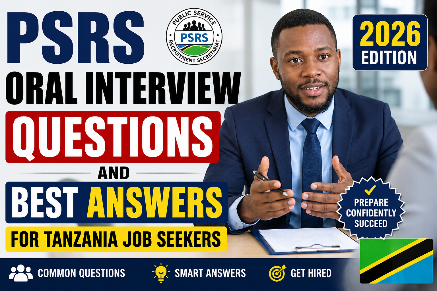 PSRS Oral Interview Questions and Best Answers for Tanzania Job Seekers