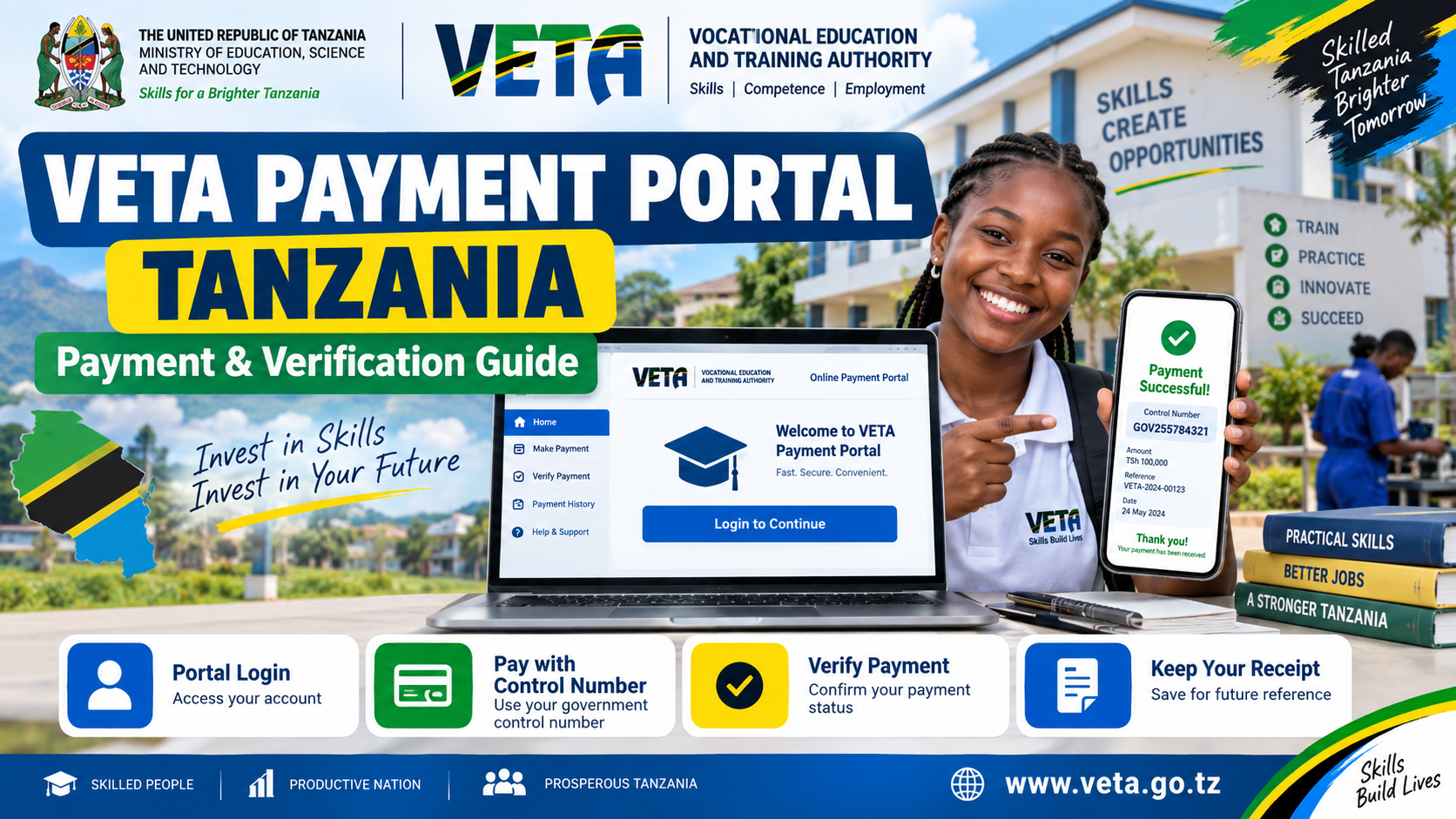 VETA Payment Portal Tanzania: Payment and Verification Guide